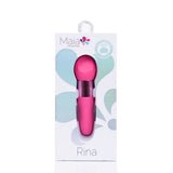 Maia RINA - Pink - Pink 13.3 cm USB Rechargeable Vibrator - Image 5