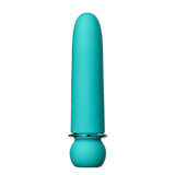 Maia JAGUAR - Blue - Blue 10.1 cm USB Rechargeable Bullet - Image 6