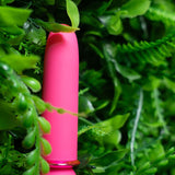 Maia JAGUAR - Pink - Pink 10.1 cm USB Rechargeable Bullet - Image 2