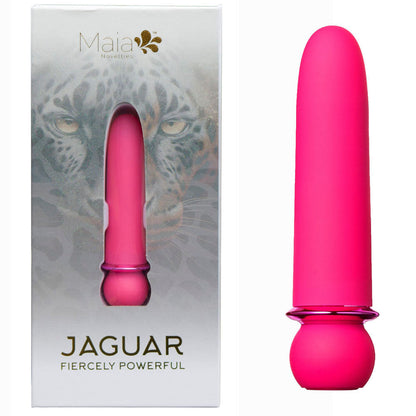 Maia JAGUAR 10.1 cm USB Rechargeable Bullet - Pink