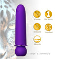 Purple electronic device with tiger background and feature icons on a white background