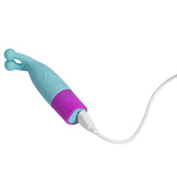 Maia MACI - Light Blue 8.9 cm USB Rechargeable Bullet - Image 5