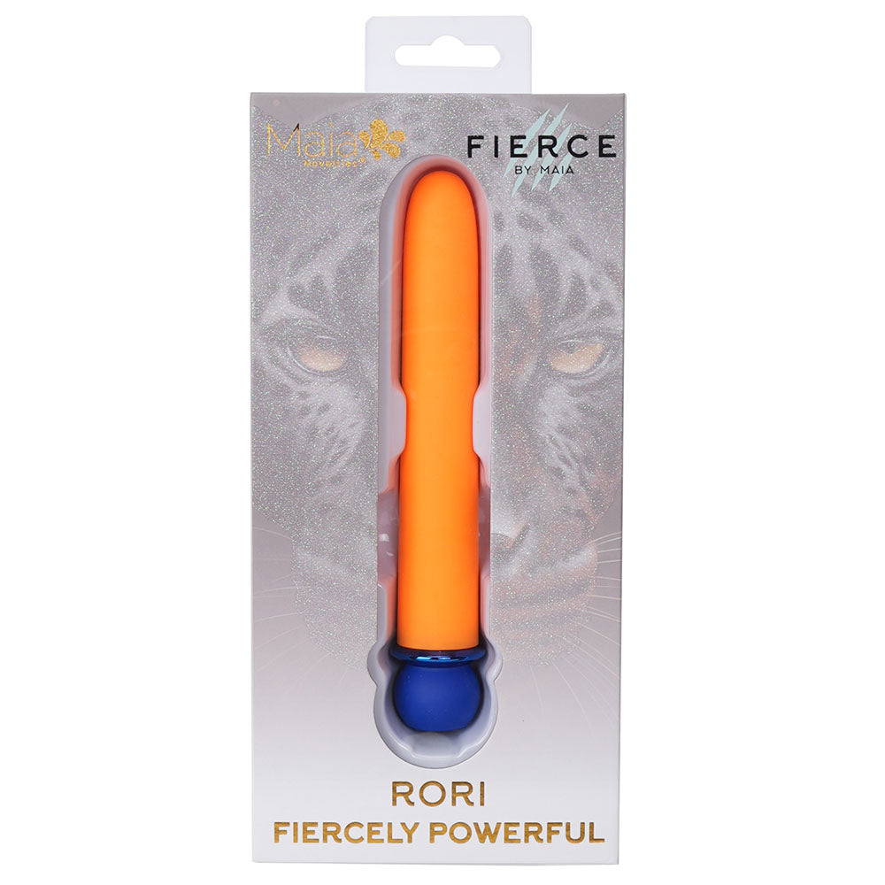 Maia RORI - Orange 15.2 cm USB Rechargeable XL Bullet