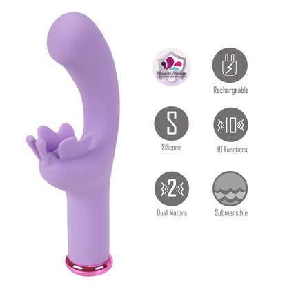 Maia MYLA 15.9 cm USB Rechargeable Butterfly Vibrator