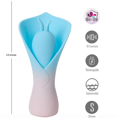 Maia MINA / USB Rechargeable Fluttering Flower Stimulator