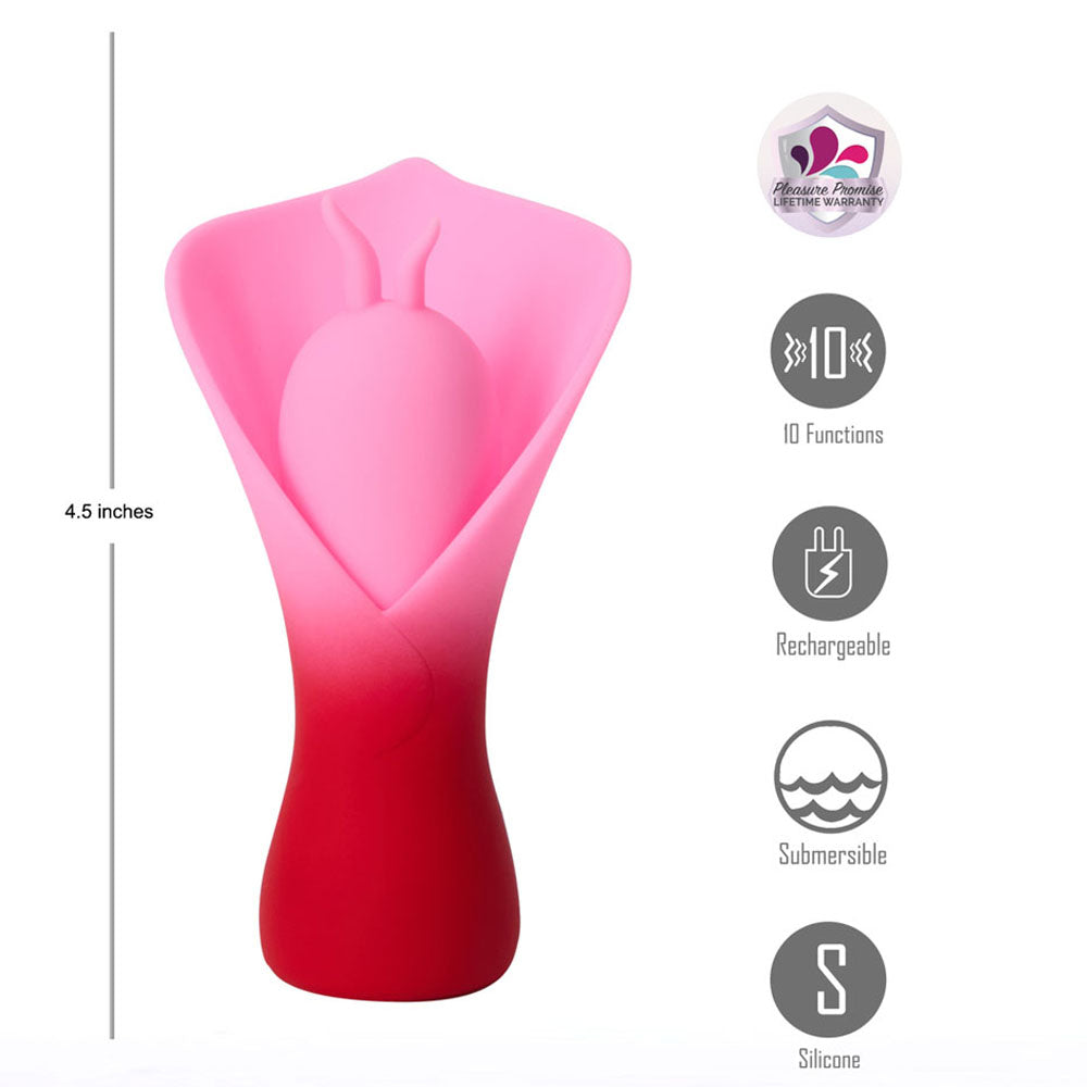 Maia MINA / USB Rechargeable Fluttering Flower Stimulator