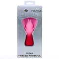 Maia MINA - Red - Red/Pink USB Rechargeable Fluttering Flower Stimulator