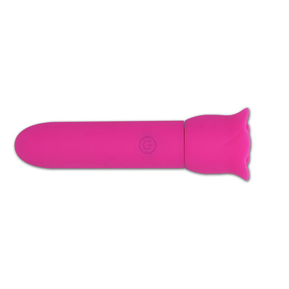 Maia VIBEDRIVE - Pink 10 cm USB Rechargeable Bullet with 16 GB Storage