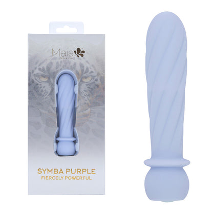 Maia SYMBA Purple 10.8 cm USB Rechargeable Bullet Vibrator