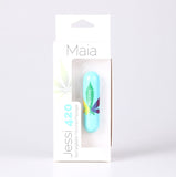 Maia Jessi 420 - Teal 7.6 cm USB Rechargeable Bullet - Image 3