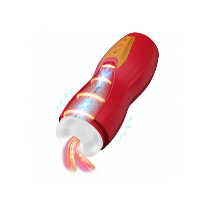 MASTURS Solara - Vibrating, Thrusting & Heating Auto Stroker
