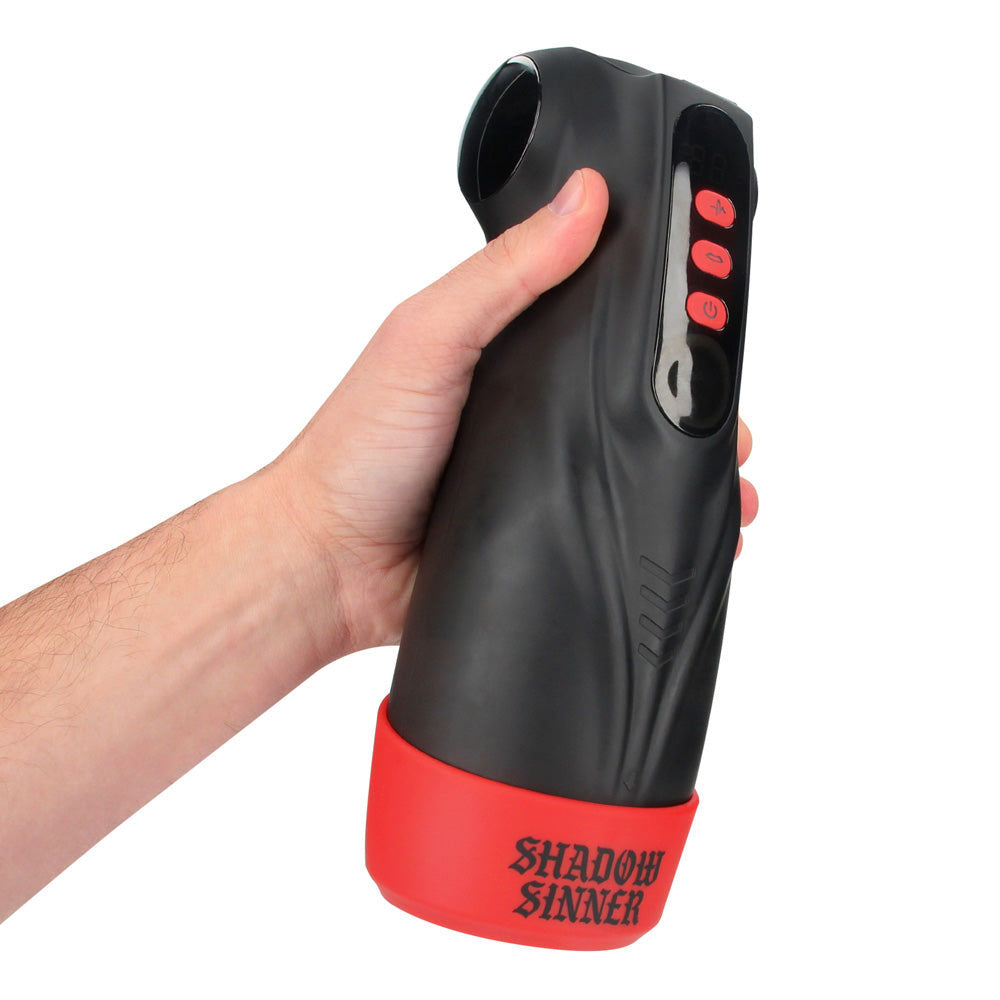 MASTURS Raven - Vibrating and Sucking Auto Stroker
