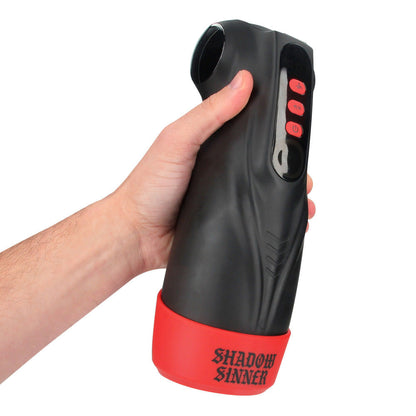 MASTURS Raven - Vibrating and Sucking Auto Stroker