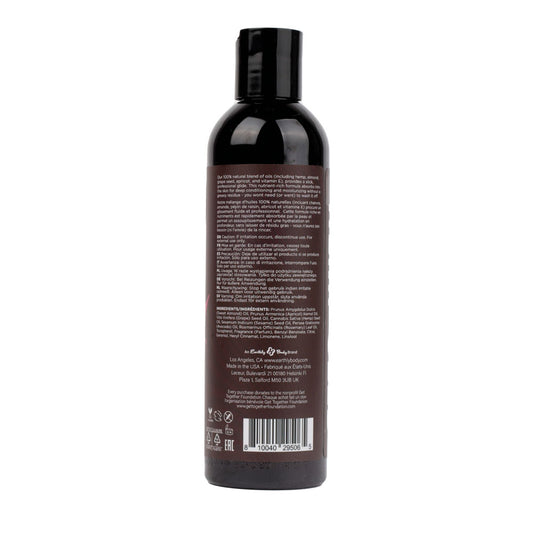 Hemp Seed Massage & Body Oil - Zen Berry Rose Scented - 237 ml