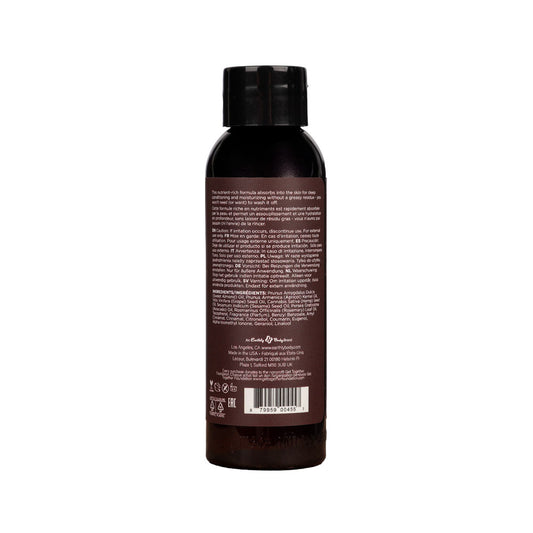Hemp Seed Massage & Body Oil - Nag Champa Scented - 59 ml Bottle