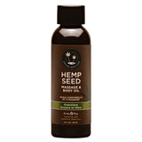 Hemp Seed Massage & Body Oil - Guavalava (Guava & Blackberry) Scented - 59 ml Bottle - Image 1