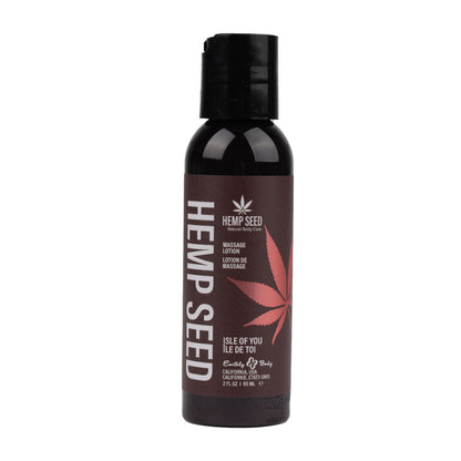 Hemp Seed Massage Lotion - Isle Of You Scented - 59 ml Bottle