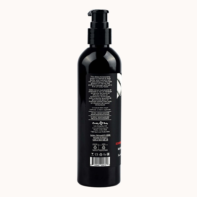 Edible Massage Lotion - Strawberry Flavoured Massage Lotion - 237 ml