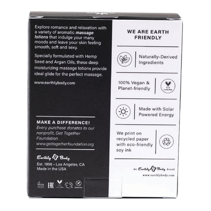 Hemp Seed Edible Massage A Trois - Edible Massage Lotion Kit - 3