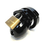 Mini-Me Black Chastity Cock Cage Kit - Black - Black 1.25 Inch Cock Cage Kit - Image 2