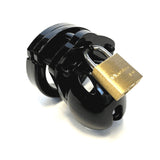 Mini-Me Black Chastity Cock Cage Kit - Black - Black 1.25 Inch Cock Cage Kit - Image 3