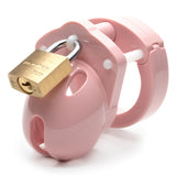 Mini-Me Black Chastity Cock Cage Kit - Pink - Pink 1.25 Inch Cock Cage Kit - Image 2