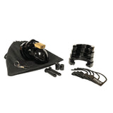 Mr. Stubb Chastity Cock Cage Kit - Black - Black 1.75 Inch Cock Cage Kit - Image 4