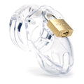 Mr. Stubb Chastity Cock Cage Kit - Clear - Clear 1.75 Inch Cock Cage Kit