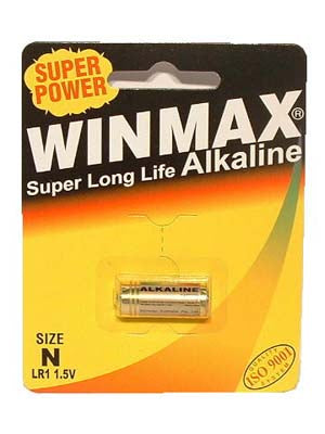 Winmax N Alkaline Battery - Alkaline Battery - N 1 Pack - Image 1