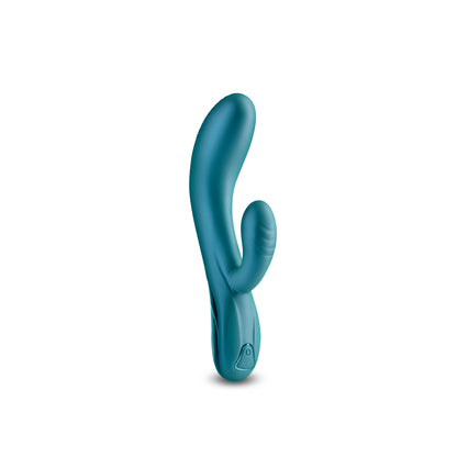 Royals - Regent - Metallic Green 19.3 cm Rabbit Vibrator