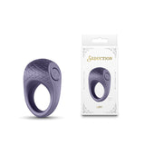 Seduction - Levi - Metallic Grey - Metallic Grey USB Rechargeable Vibrating Cock Ring - Image 1