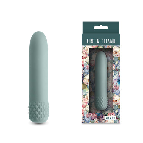 Lust-n-Dreams - Mambo - Sage - Green 12.2 cm USB Rechargeable Bullet - Image 1