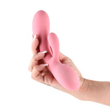 Lust-n-Dreams - Samba - Coral - Pink 19.4 cm USB Rechargeable Rabbit Vibrator - Image 2