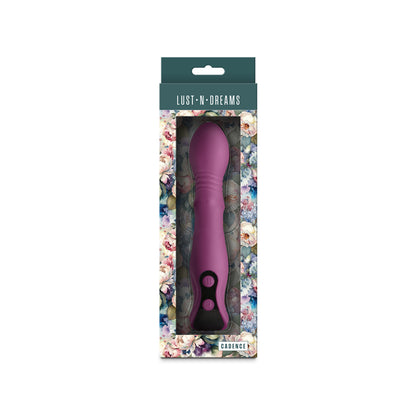 Lust-n-Dreams - Cadence - Blush - Purple Thrusting & Sliding Vibrator