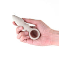 Lust-n-Dreams - Bossa - Fog - White 12.5 cm USB Rechargeable Vibrating Butt Plug