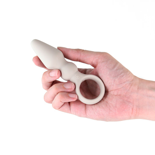 Lust-n-Dreams - Bossa - Fog - White 12.5 cm Vibrating Butt Plug
