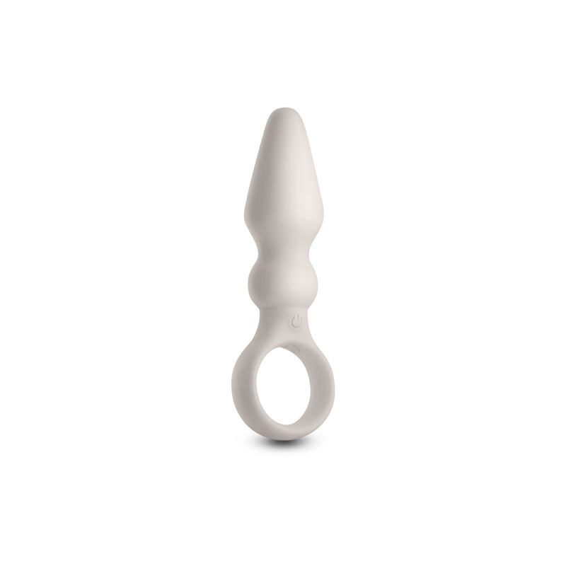 Lust-n-Dreams - Bossa - Fog - White 12.5 cm Vibrating Butt Plug
