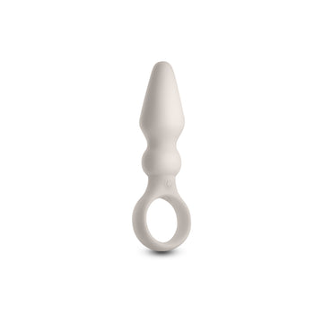 Lust-n-Dreams - Bossa - Fog - White 12.5 cm USB Rechargeable Vibrating Butt Plug