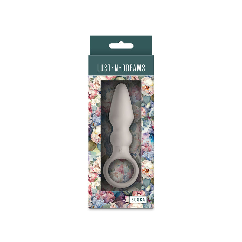 Lust-n-Dreams - Bossa - Fog - White 12.5 cm Vibrating Butt Plug