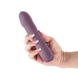 Lust-n-Dreams - Poise - Mauve - Purple 17.3 cm USB Rechargeable Thrusting Vibrator - Image 2