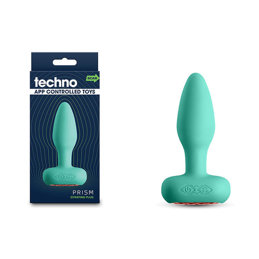 Techno - Prism 10.9 cm USB Rechargeable Butt Plug with App Control