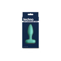 Techno - Prism - Teal 10.9 cm USB Rechargeable Butt Plug with App Control