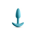 Techno - Trance - Blue 10.9 cm USB Rechargeable Butt Plug with App Control