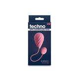 Techno - Kandi - Pink USB Rechargeable Vibrating Egg with App Control - Image 4
