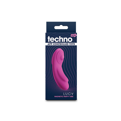 Techno - Lucy - Magenta Panty Vibrator with App Control