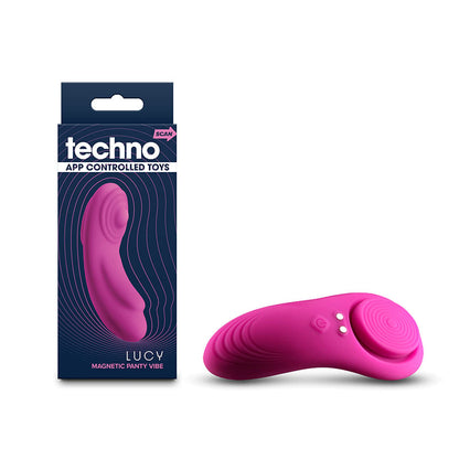 Techno - Lucy - Magenta Panty Vibrator with App Control