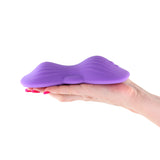 Techno - Trap - Purple - Purple USB Rechargeable Vibrating Grind Pad with App Control - Image 2