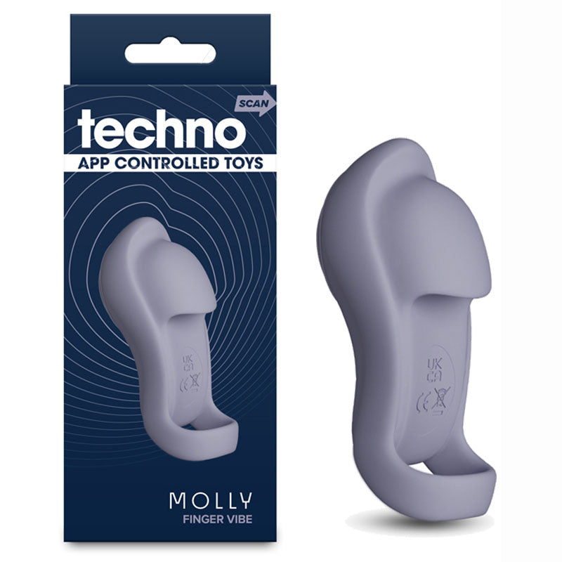 Techno - Molly USB Rechargeable Finger Stimulator with App Control