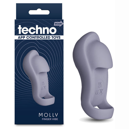 Techno - Molly USB Rechargeable Finger Stimulator with App Control