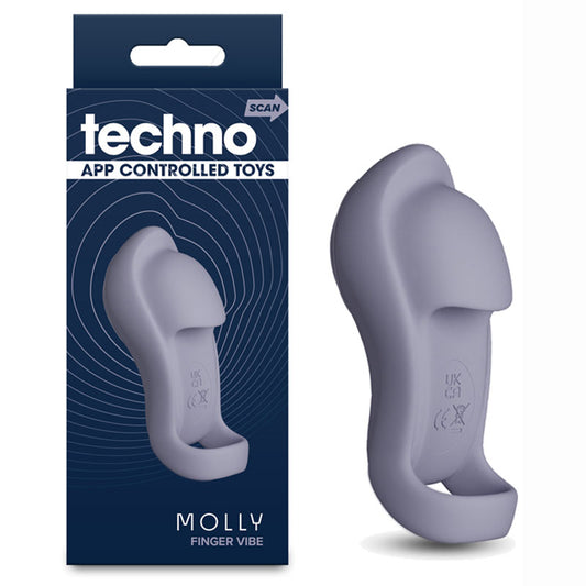 Techno - Molly USB Rechargeable Finger Stimulator with App Control